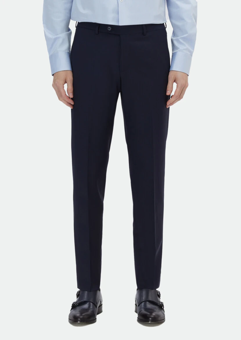 Saks Material Modern Fit Classical Wool Blended Trousers - RAMSEY