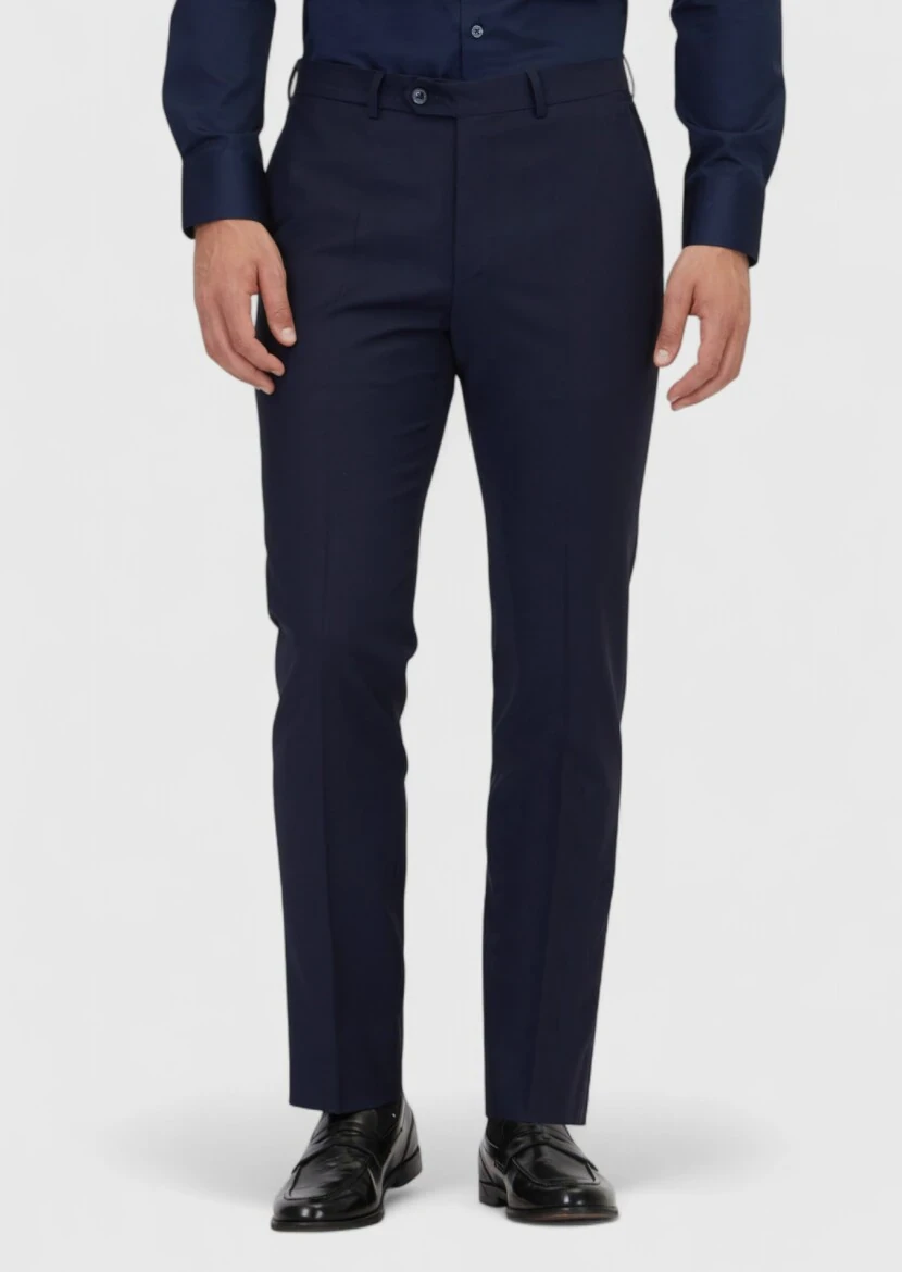 Saks Material Modern Fit Classical Wool Blended Trousers - RAMSEY