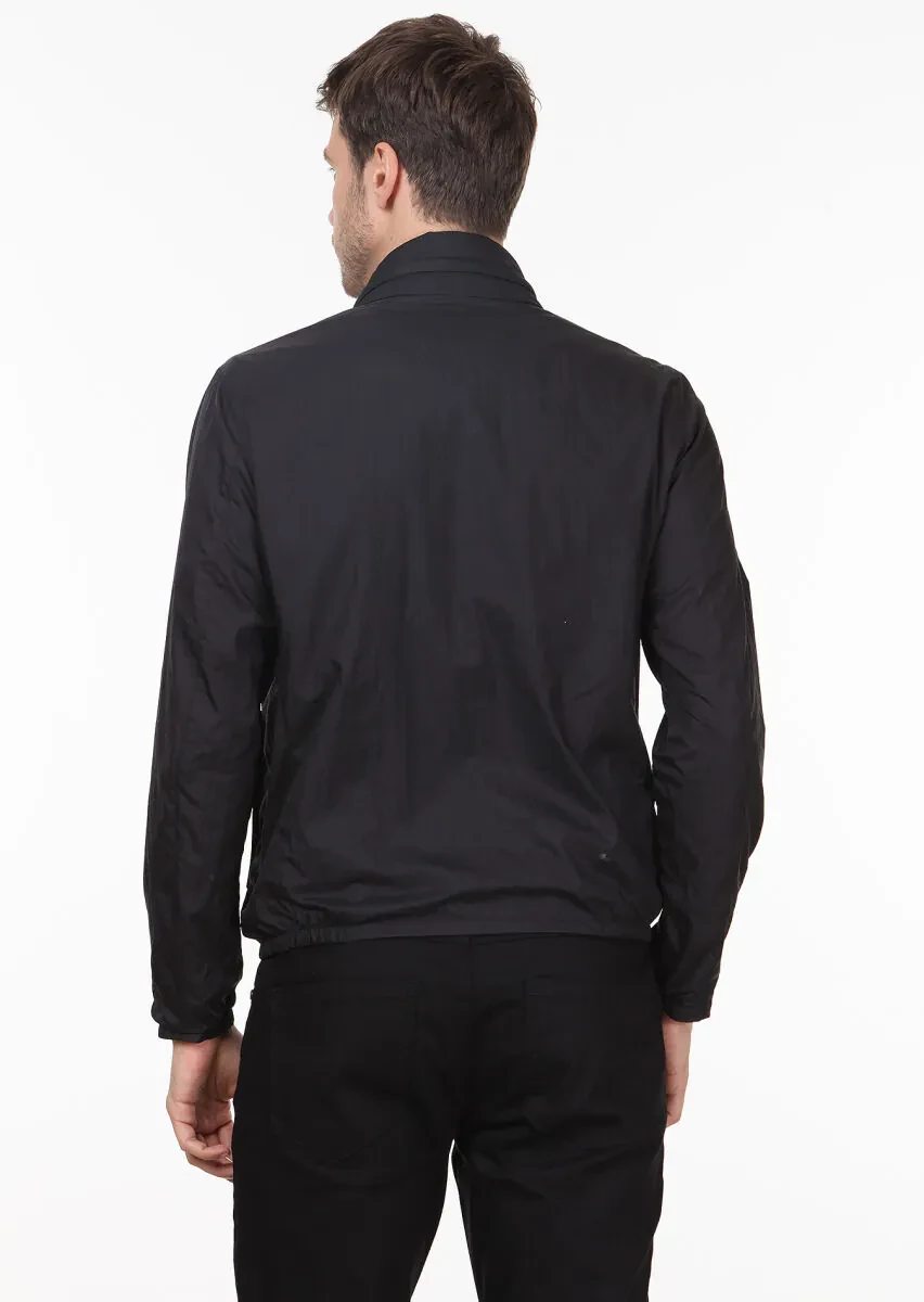 Saks Regular Fit Dik Yaka Casual Dokuma Mont - 5