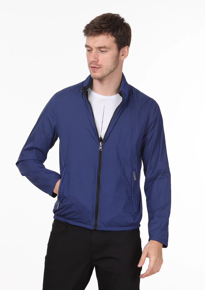 Saks Regular Fit Dik Yaka Casual Dokuma Mont - 6