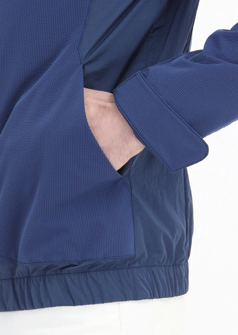 Saks Regular Fit Dik Yaka Casual Dokuma Mont - 6