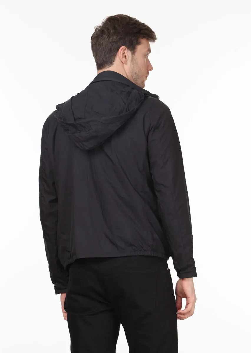 Saks Regular Fit Turtleneck Casual Weaving Coat - 4