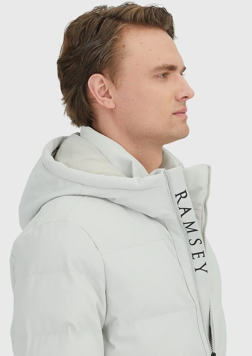 Sandy Regular Fit Hooded Casual Weaving Coat - 3