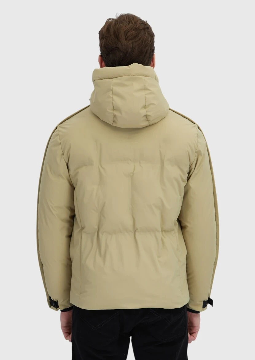 Sandy Regular Fit Hooded Casual Weaving Coat - 8