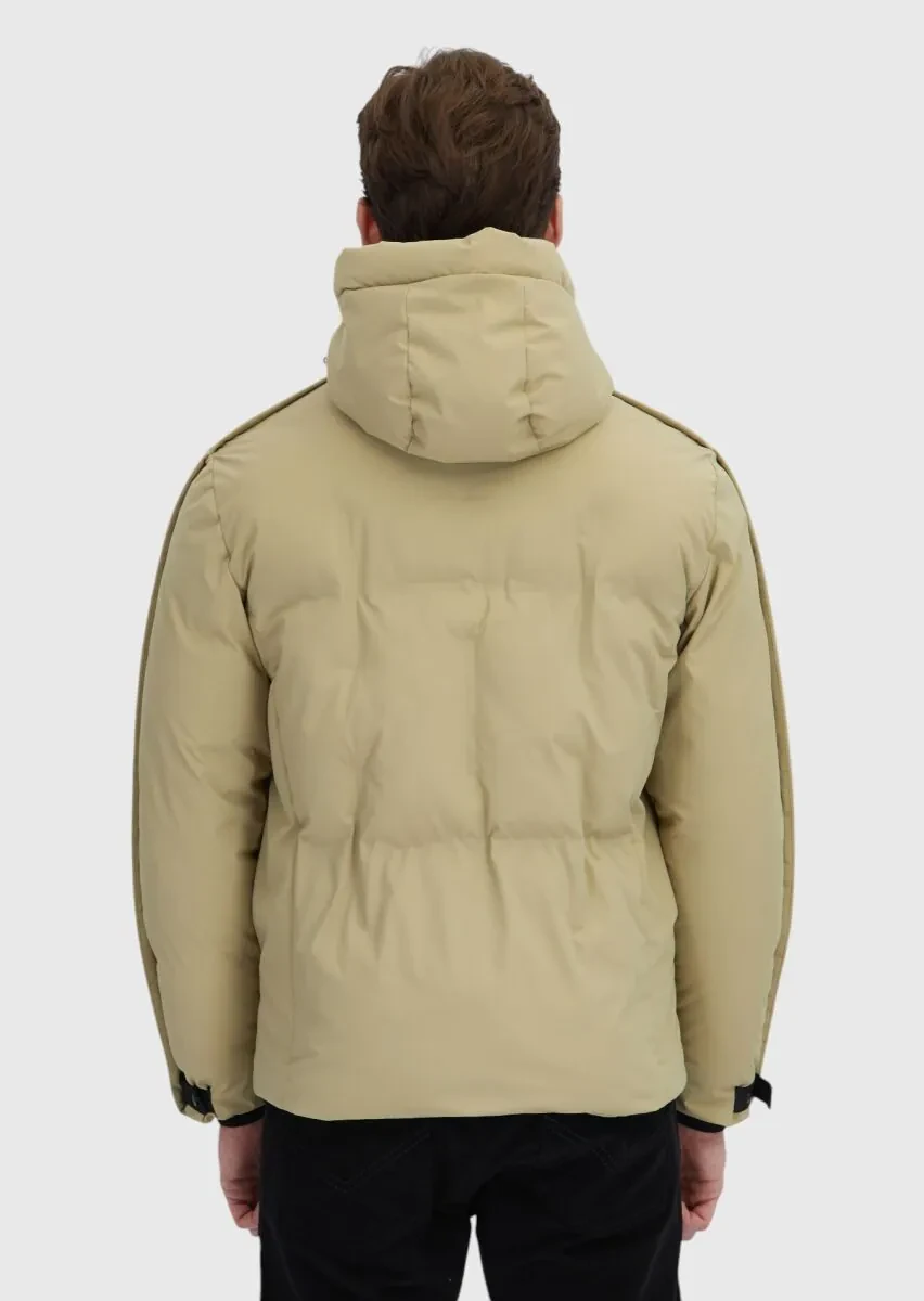 Sandy Regular Fit Hooded Casual Weaving Coat - 8