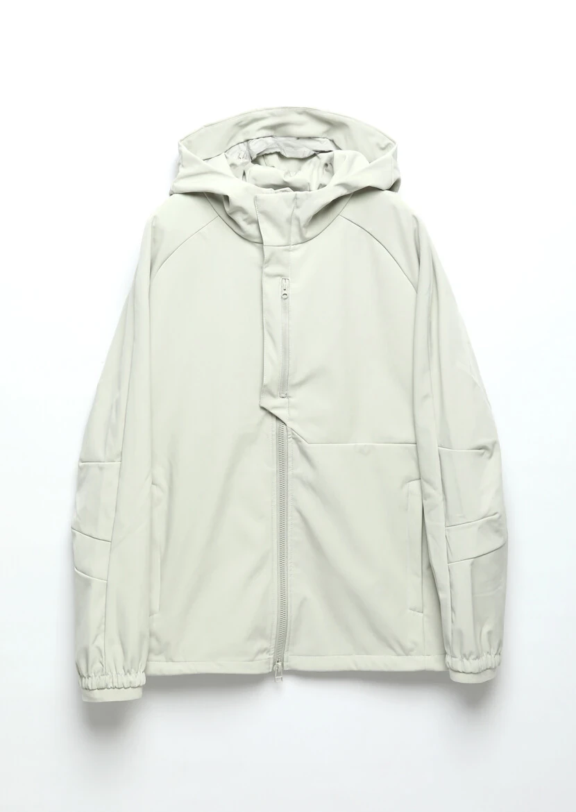 Sandy Regular Fit Hooded Denim Weaving Coat - 10