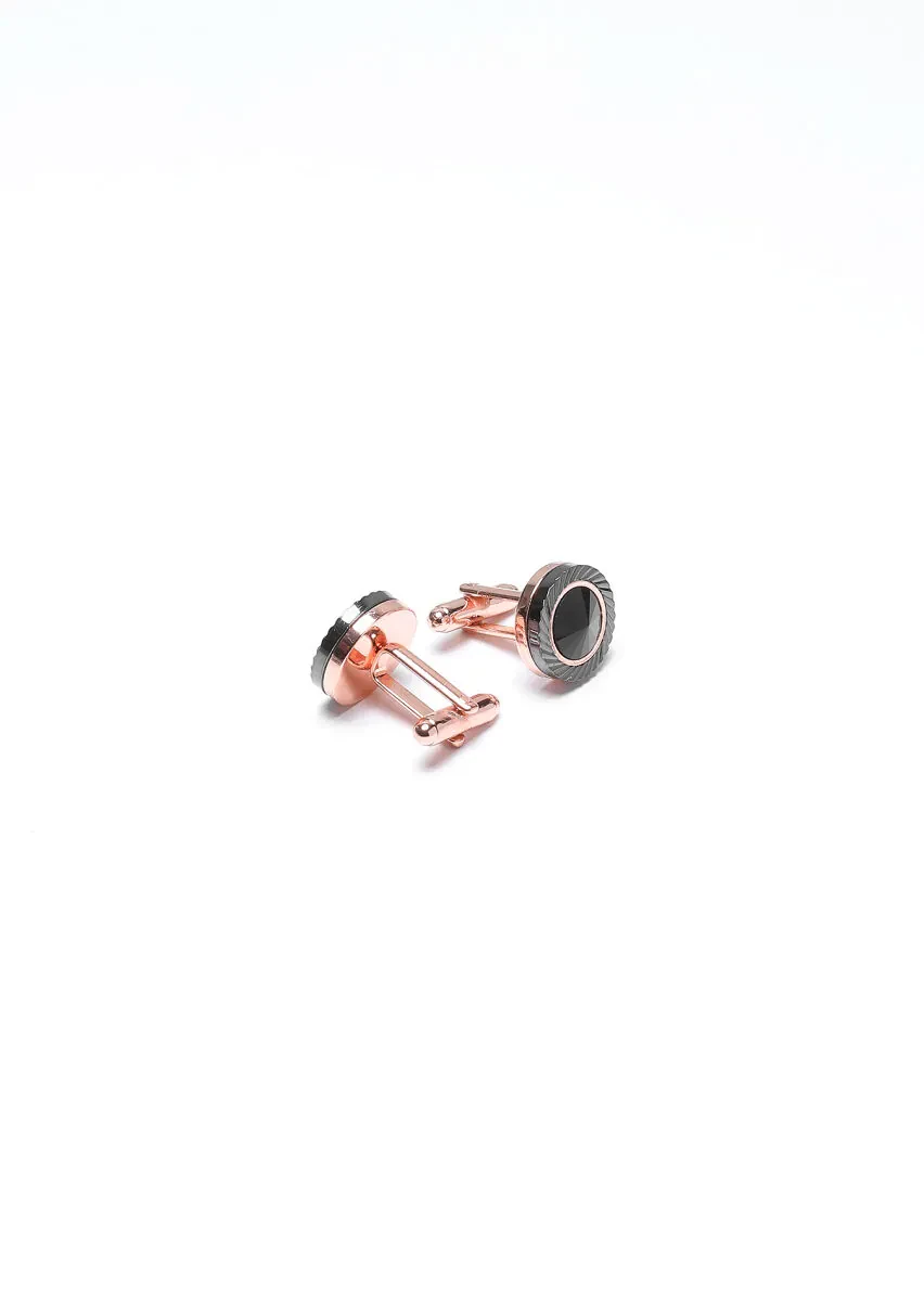 Silver Brass Cuff Link - 2