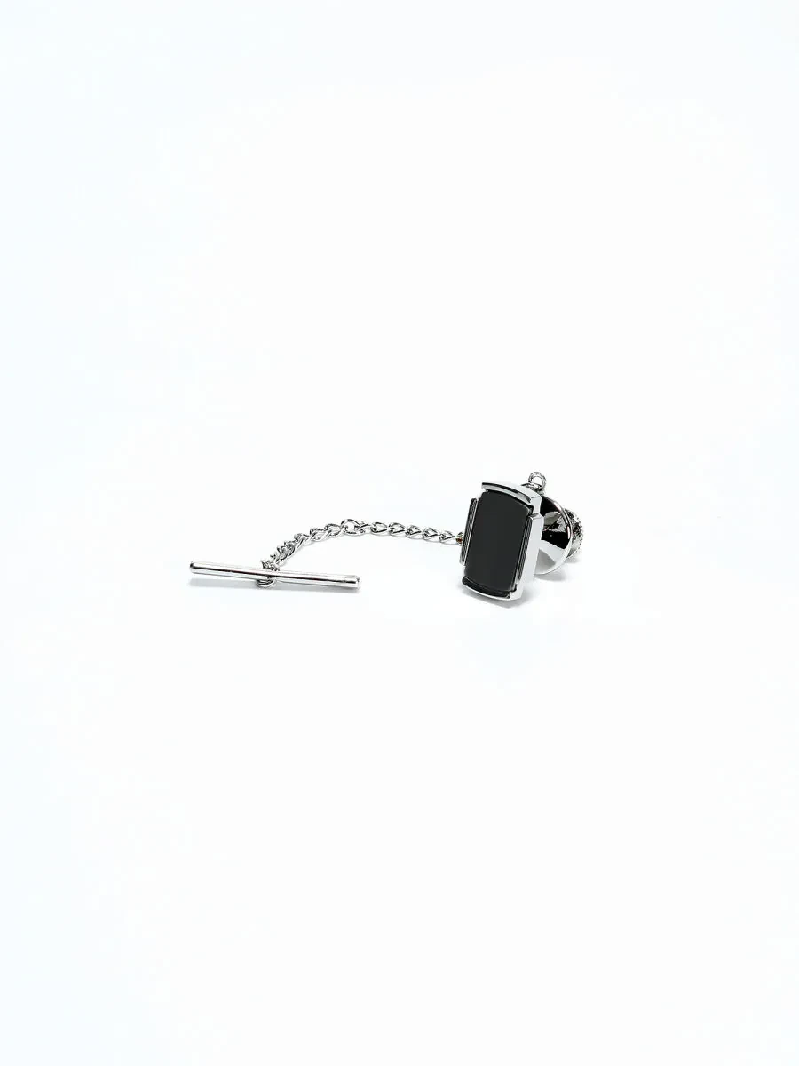 Silver Metal Kravat İğnesi - 1