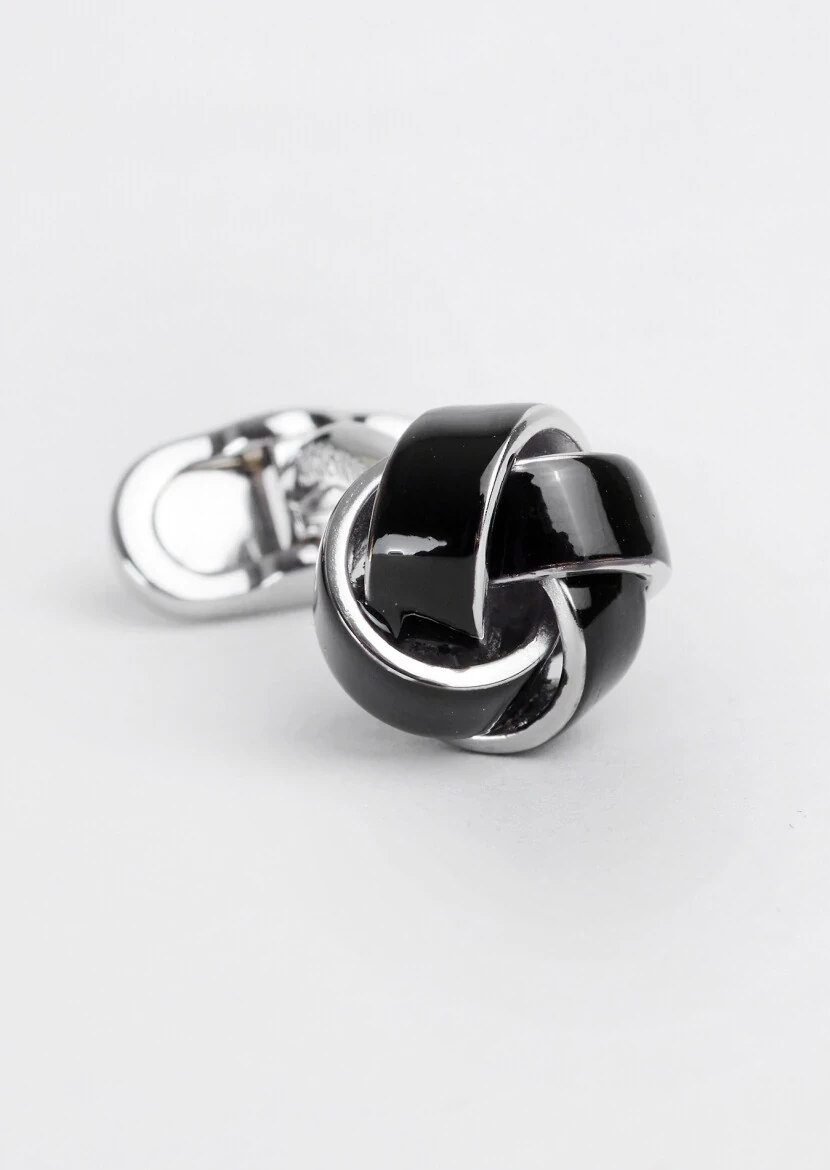 Siyah Prinç Kol Düğmesi - 3