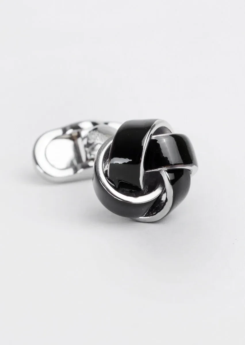 Siyah Prinç Kol Düğmesi - 3