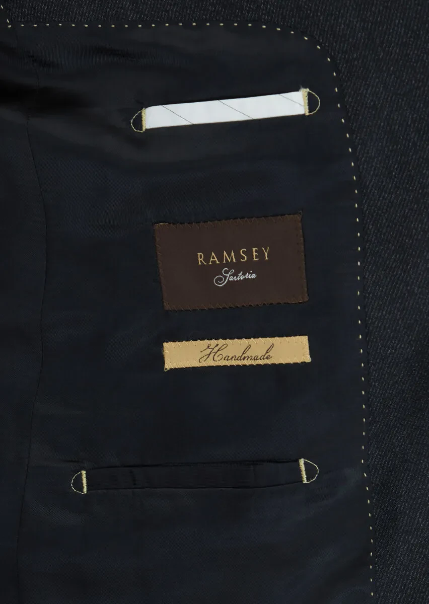 Siyah Regular Fit %100 Yün Takım Elbise - 6