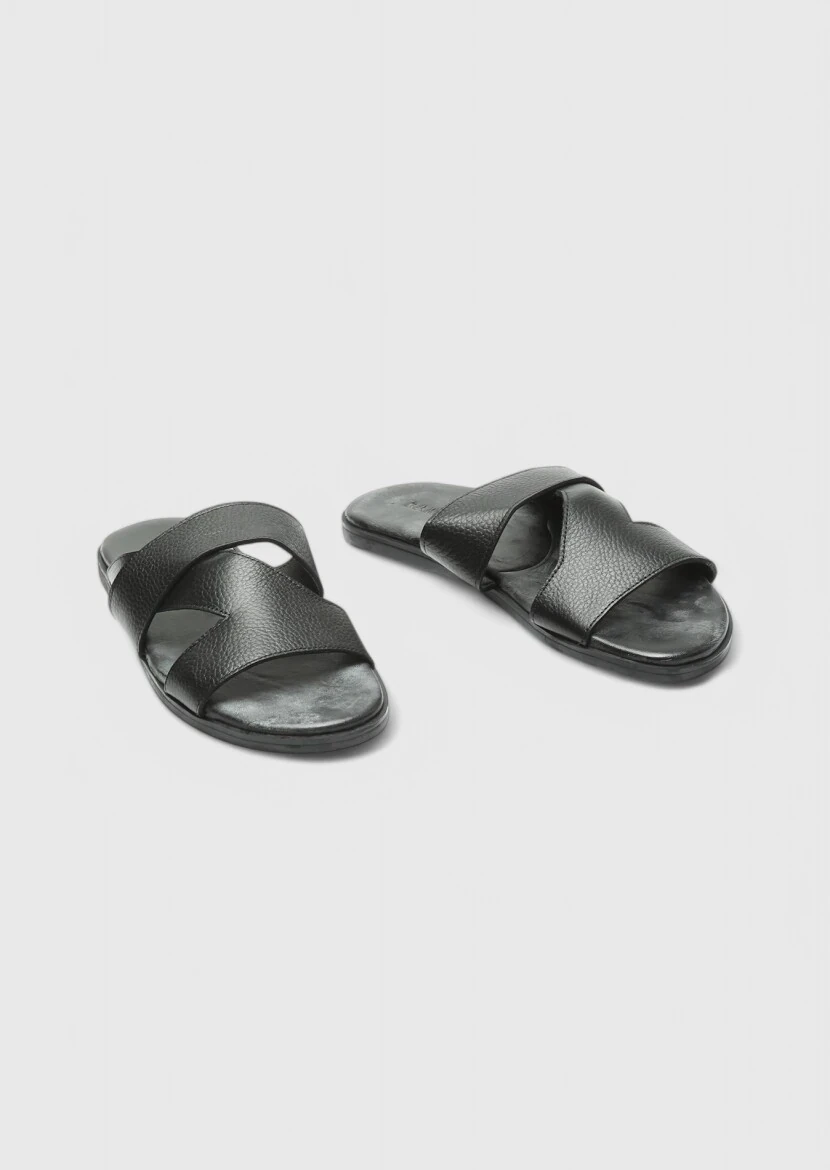 Siyah Terlık-sandalet - 3