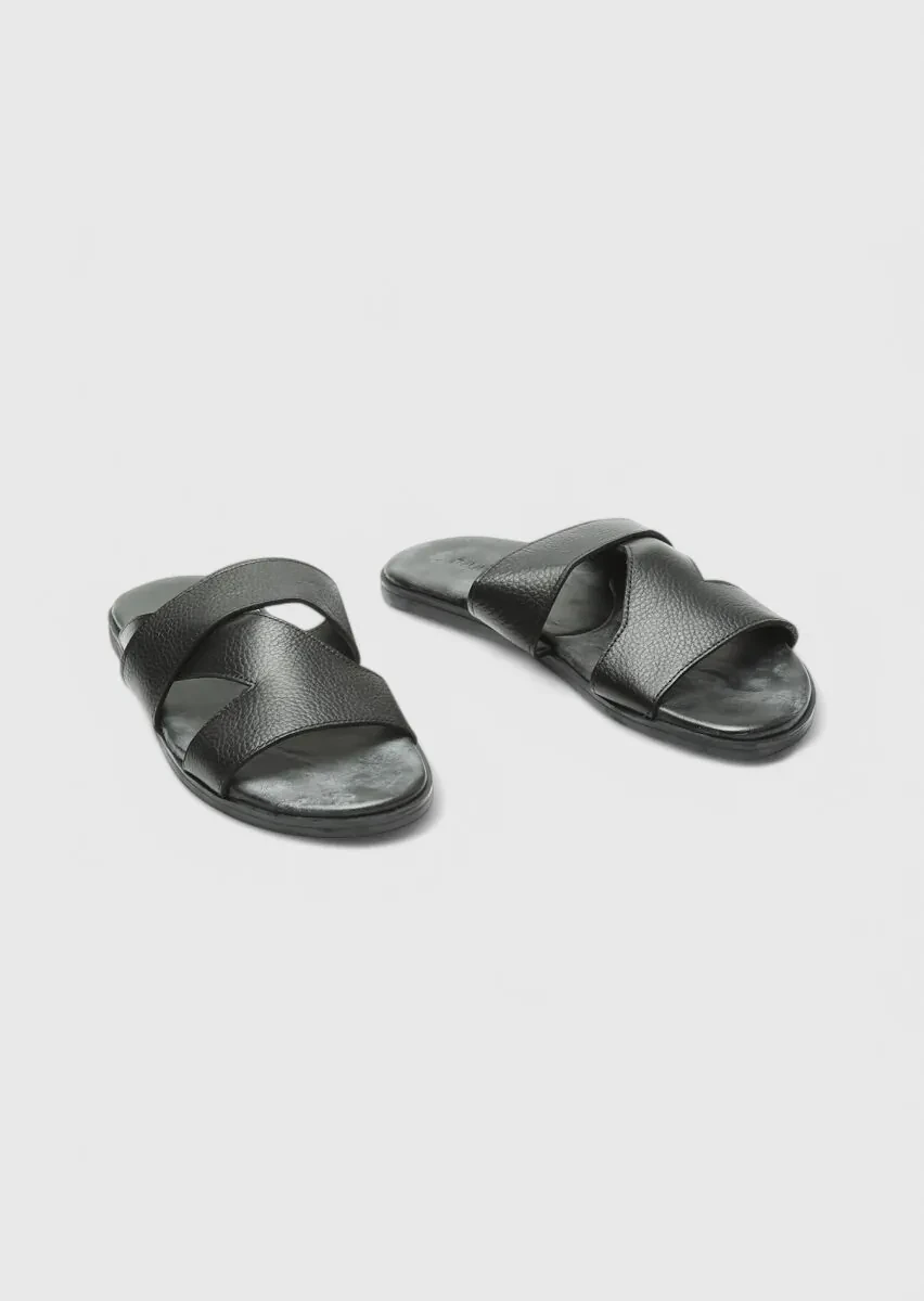 Siyah Terlık-sandalet - 3
