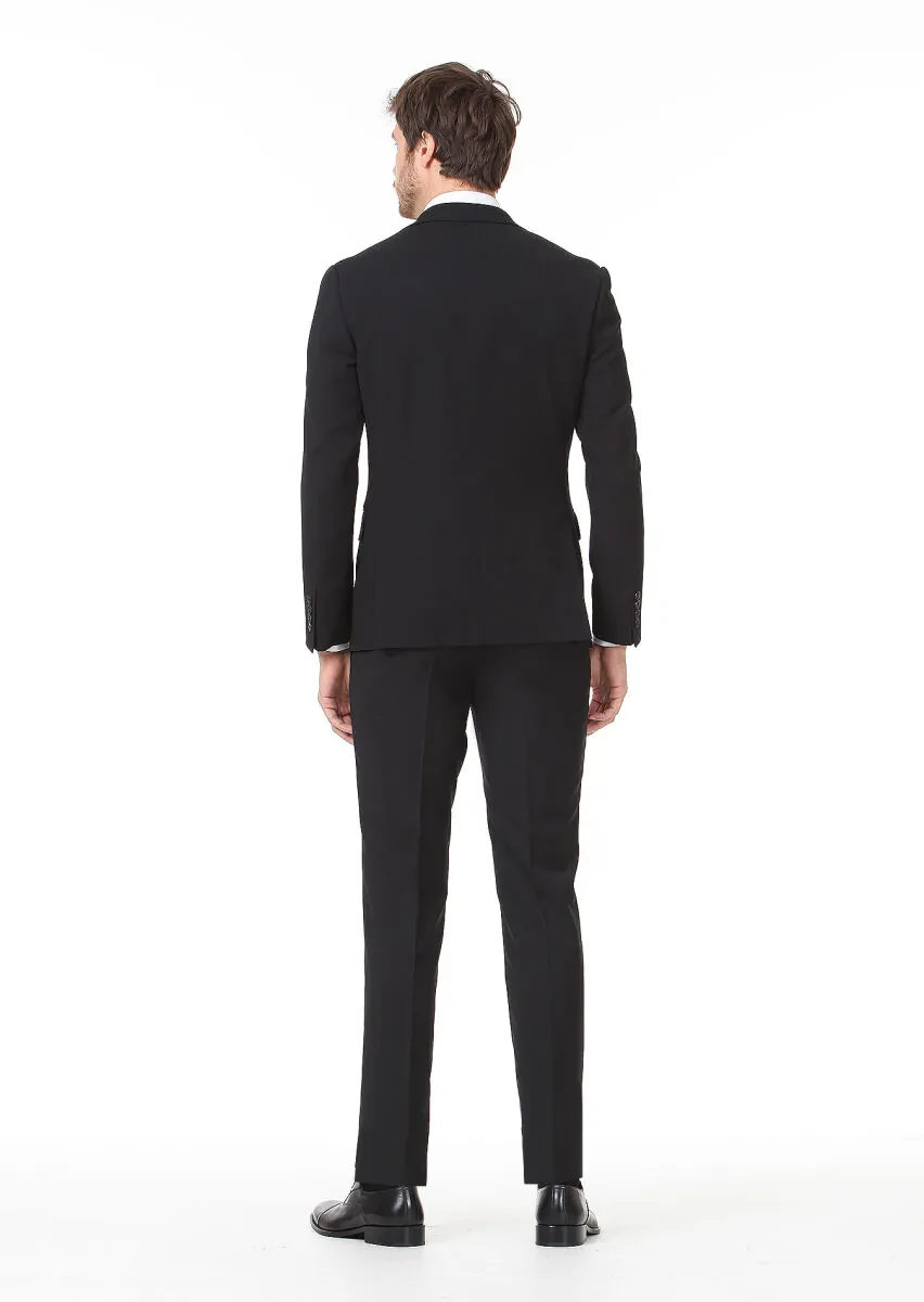 Siyah Yelekli Takım Elbise - 6