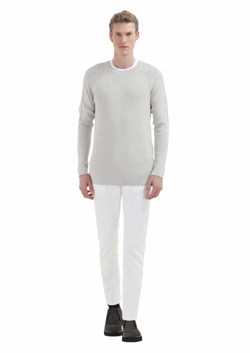 Stone Knitwear Sweatshirt - RAMSEY