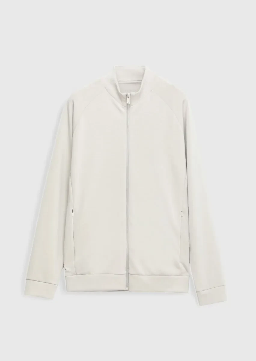 Stone Turtleneck Plain Sweatshirt - 5