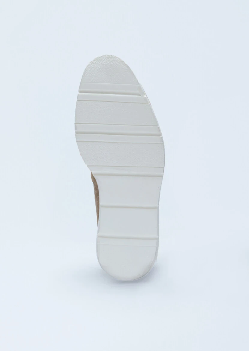 Taba Süet Casual Loafer - 4