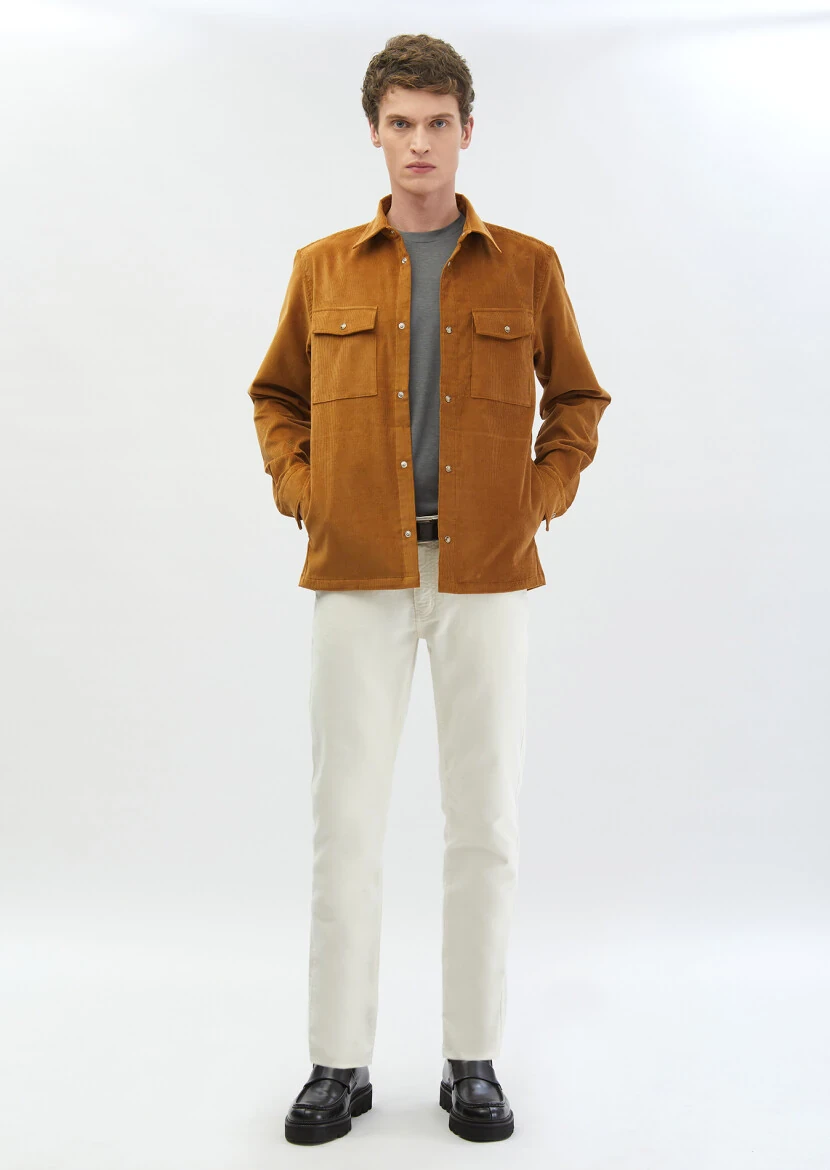 Tan Overshirt - 2