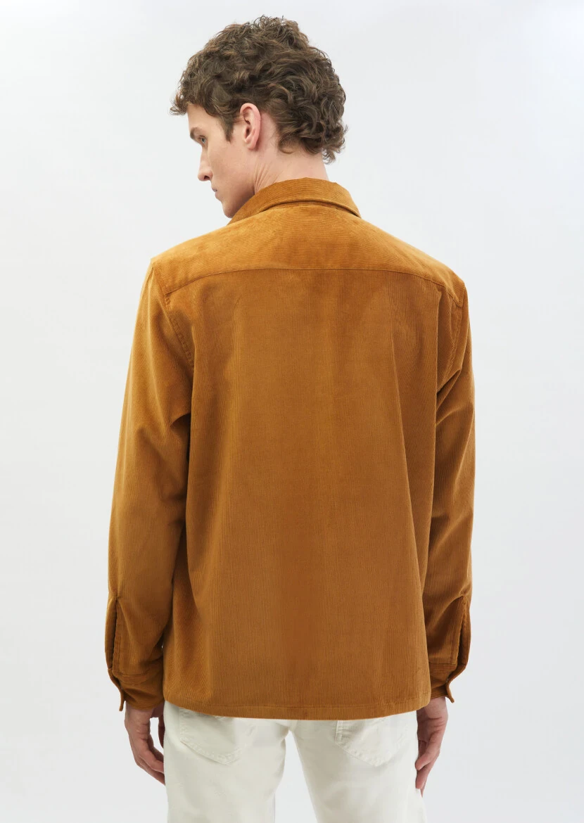 Tan Overshirt - 5