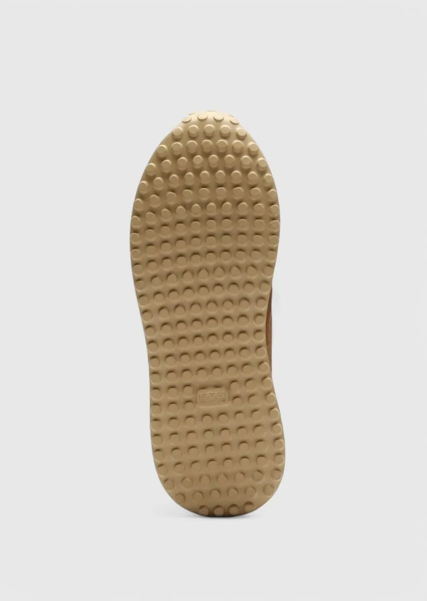 Tan Suede Sneaker - 4