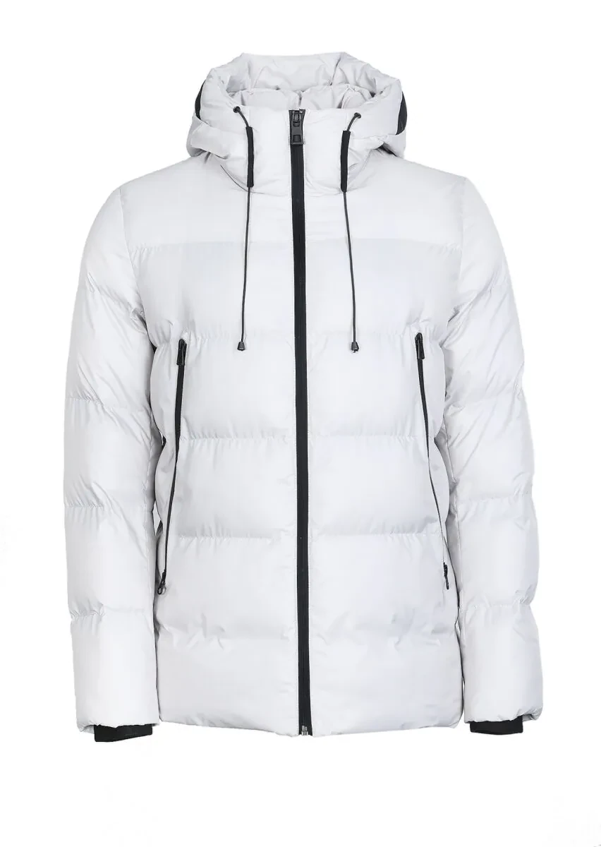 Taş Regular Fit Kelebek Yaka Casual Dokuma Kaban - 6