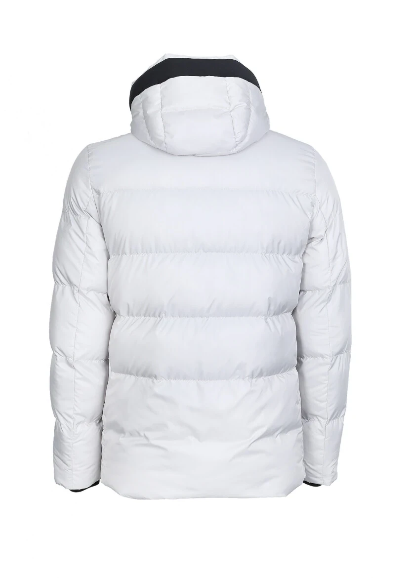 Taş Regular Fit Kelebek Yaka Casual Dokuma Kaban - 7