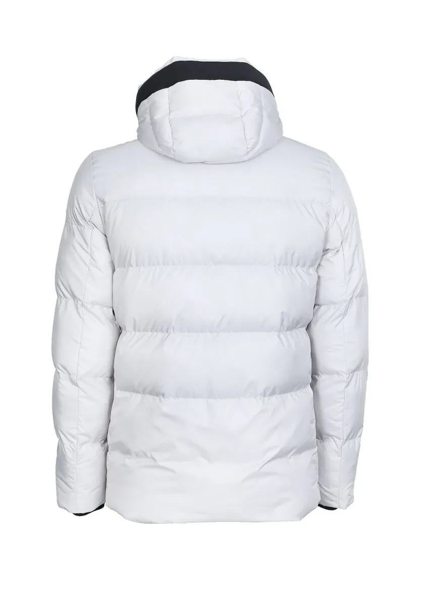 Taş Regular Fit Kelebek Yaka Casual Dokuma Kaban - 7