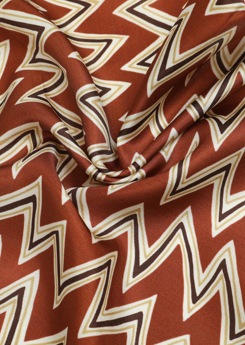 Tile Red Handkerchief 