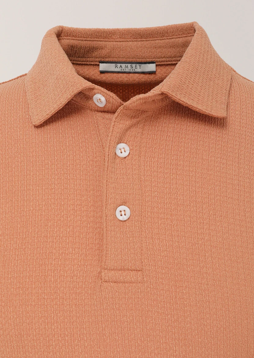 Turuncu Polo Yaka T-Shirt 