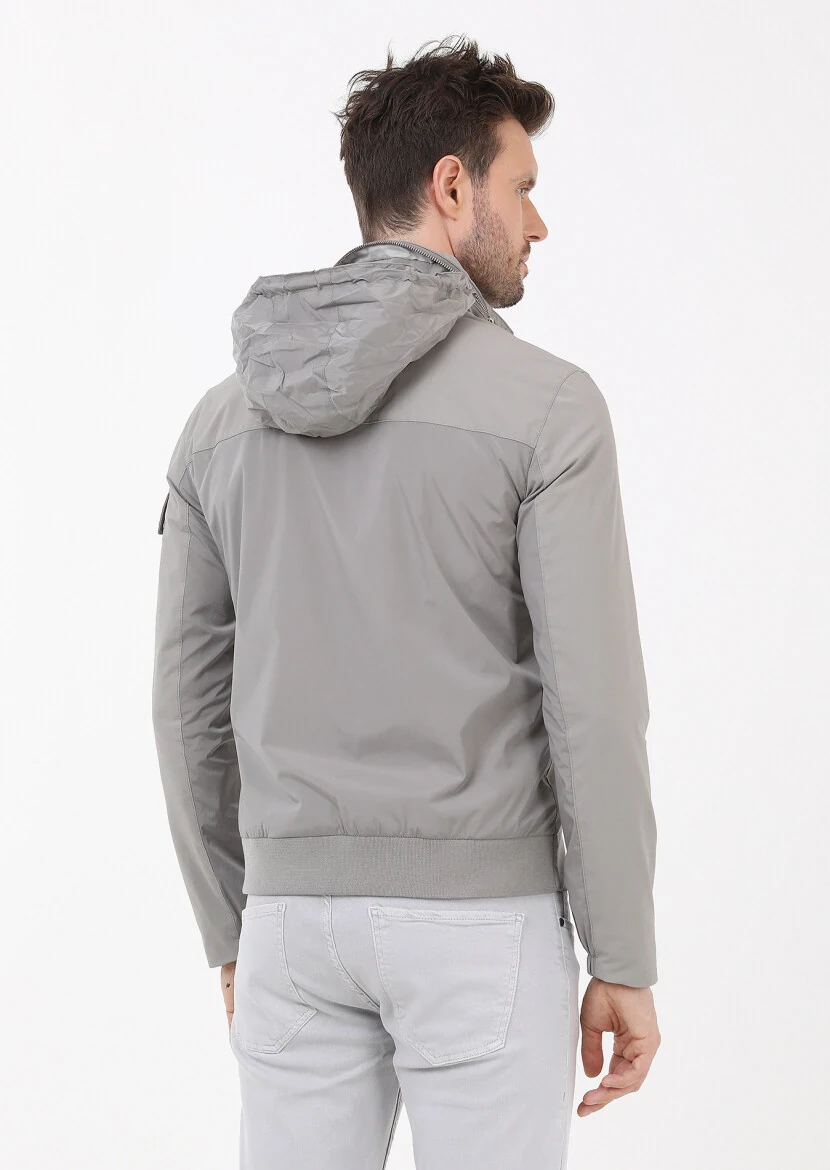 Vizon Regular Fit Dik Yaka Casual Dokuma Mont - 7