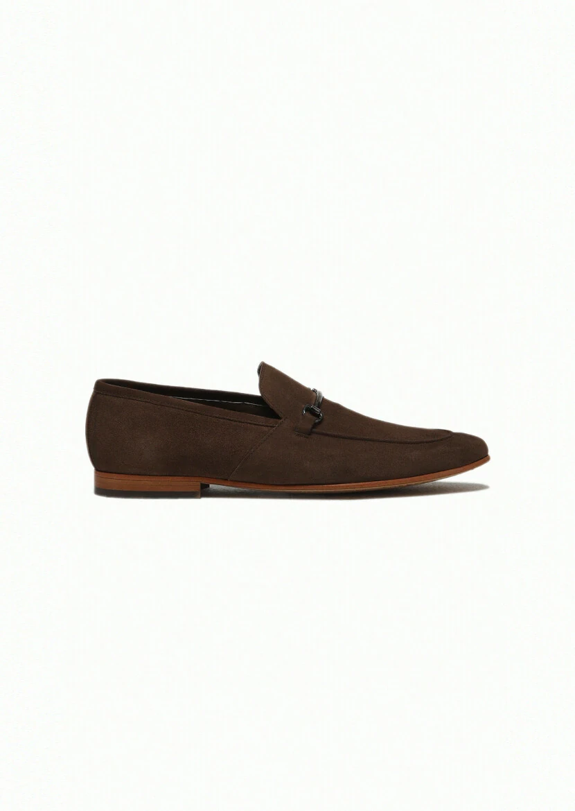 Vizon Süet Klasik Loafer - 1