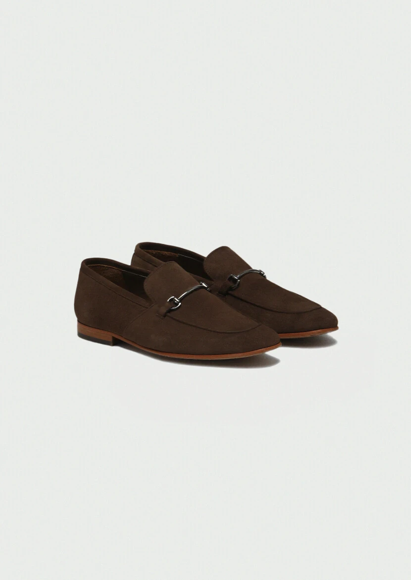 Vizon Süet Klasik Loafer - 2