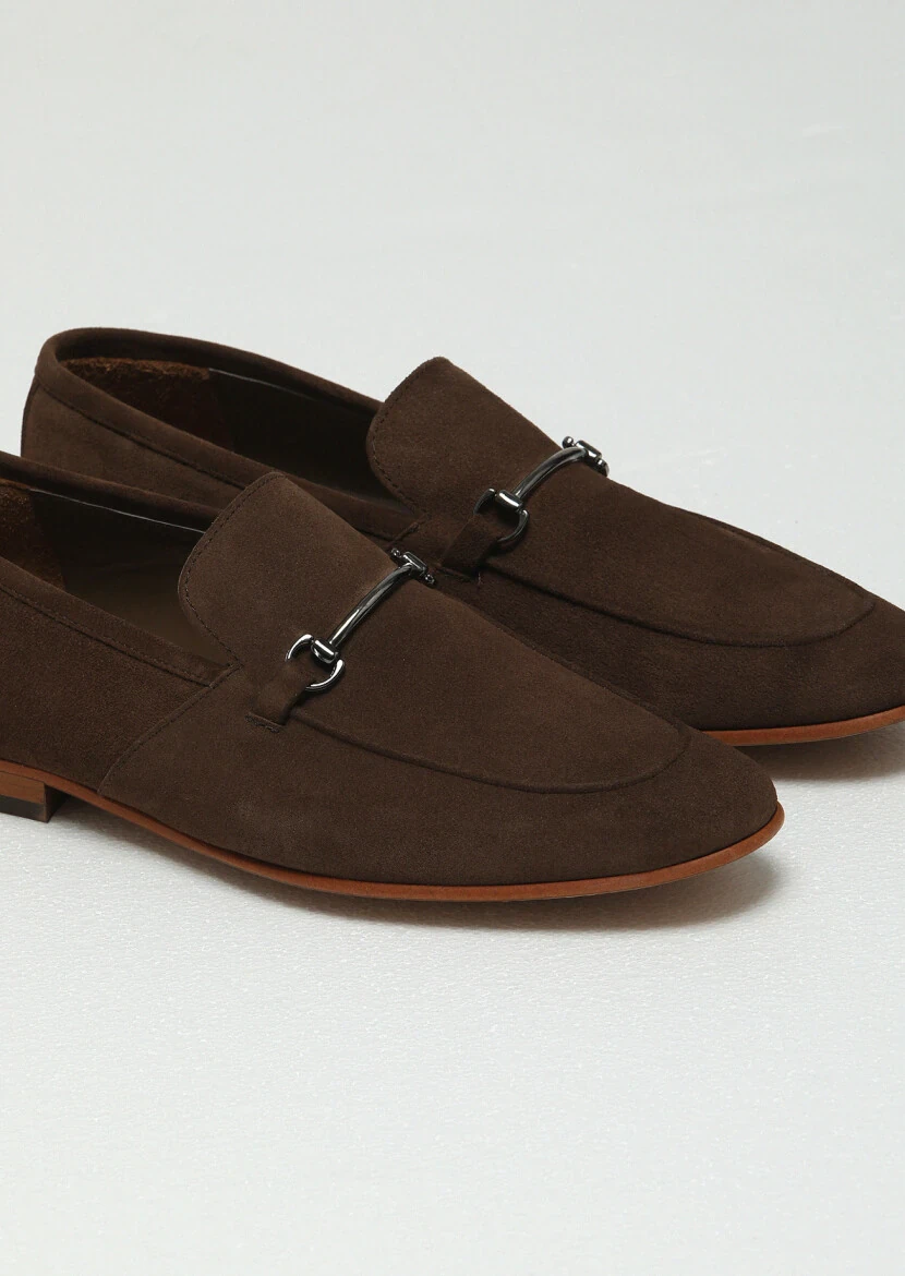 Vizon Süet Klasik Loafer - 3