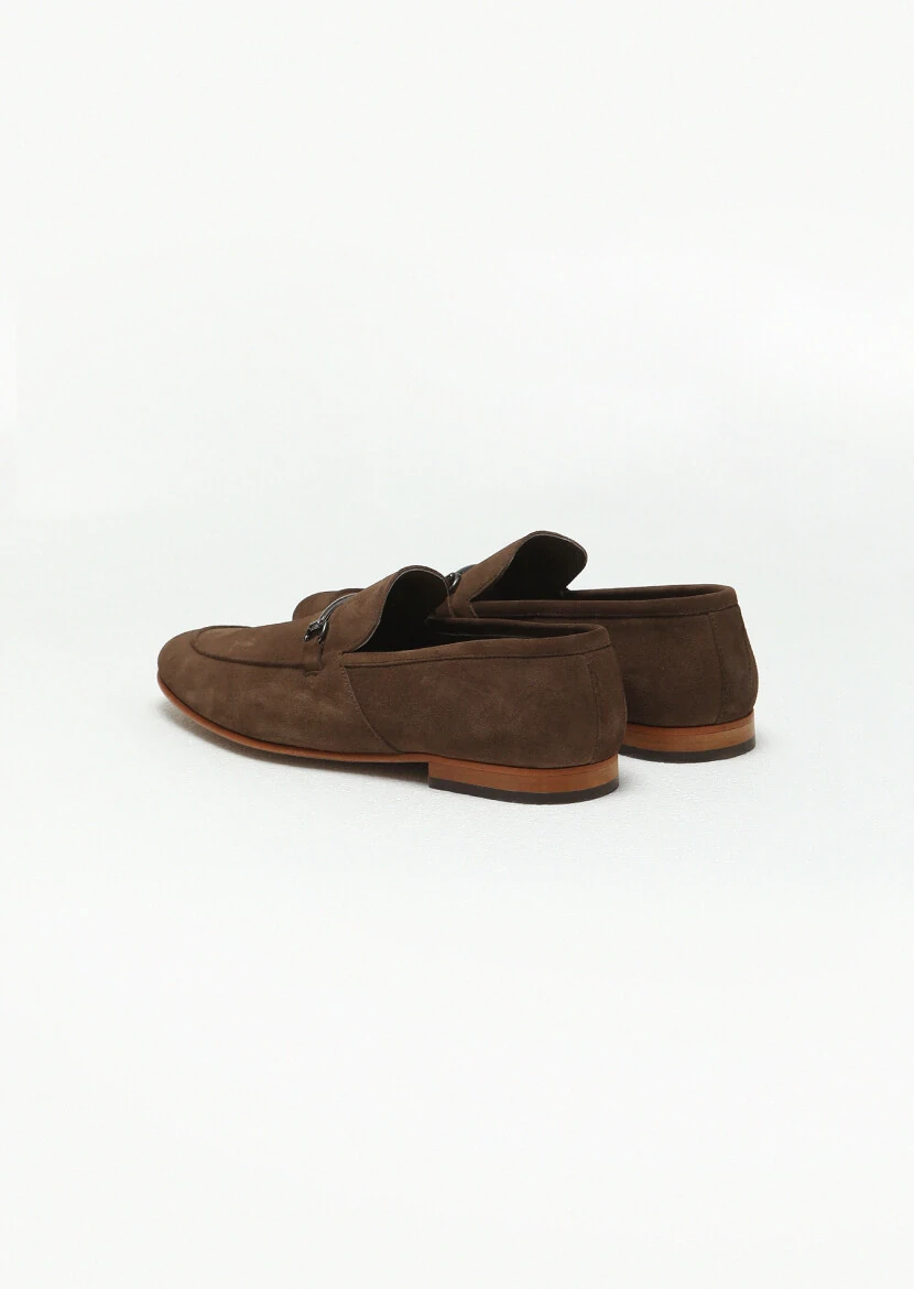 Vizon Süet Klasik Loafer - 4