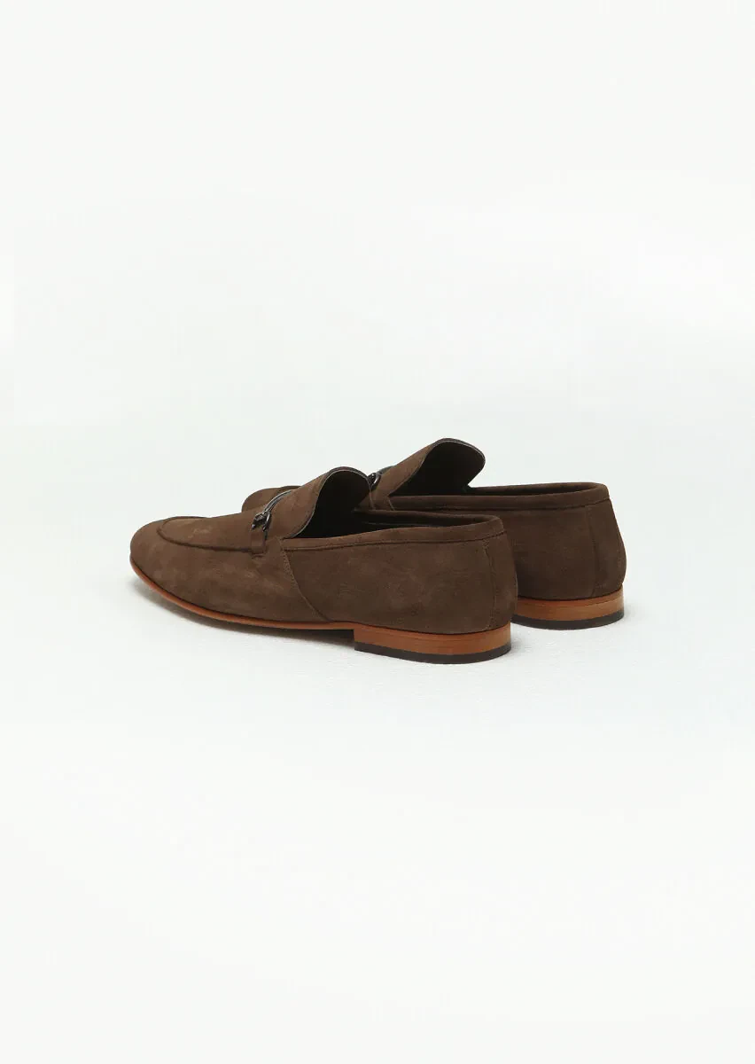 Vizon Süet Klasik Loafer - 4