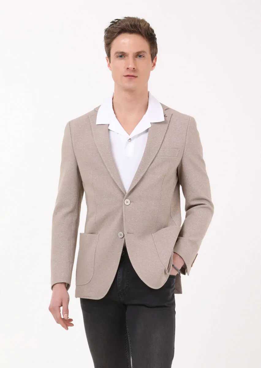 White Jacquard Cuban Collar 100% Cotton T-Shirt - 3