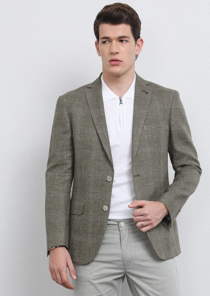 White Jacquard Polo Neck 100% Cotton T-Shirt - 3