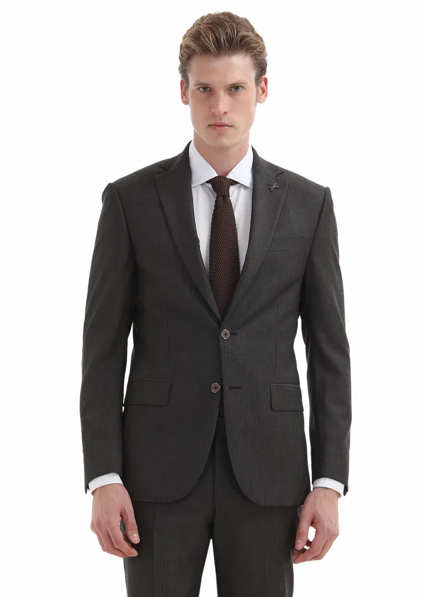 White Plain Regular Fit Weaving Classical 100% Cotton Shirt - 4