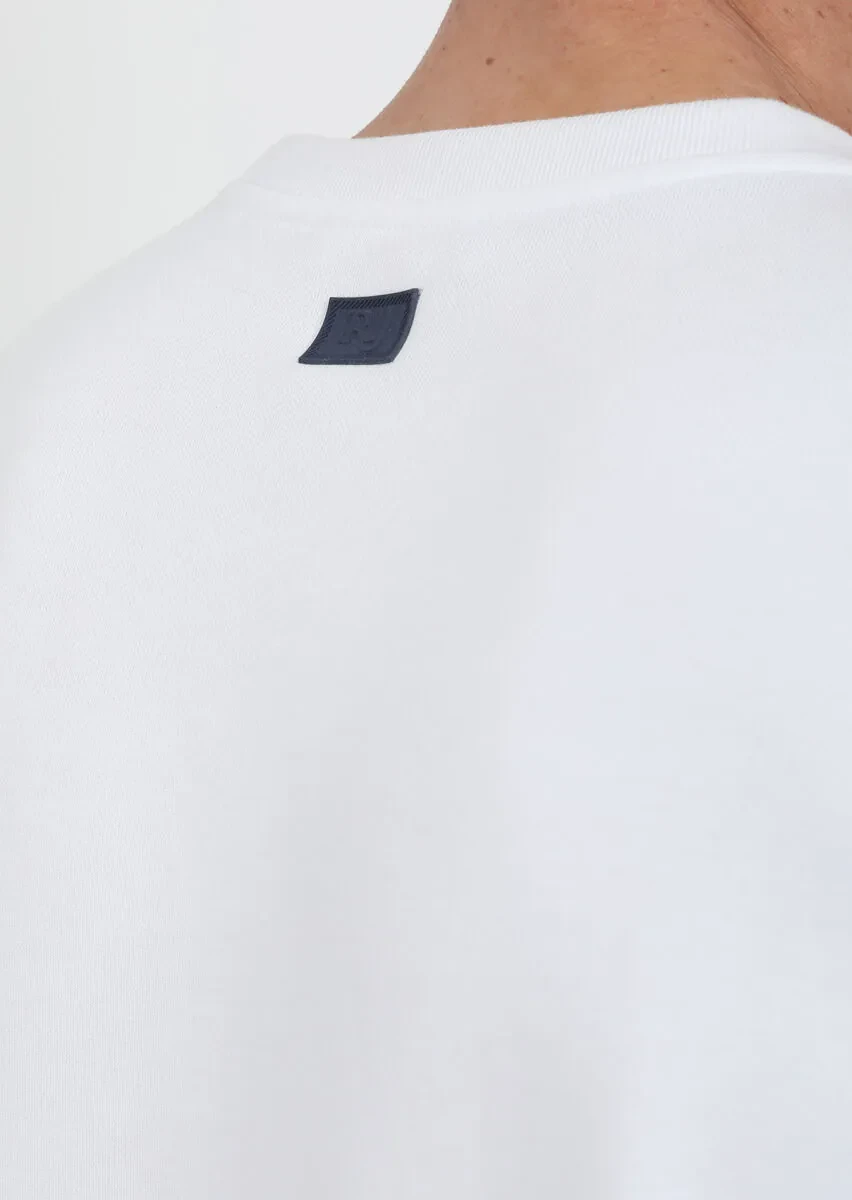 White Plain Sweatshirt - 5