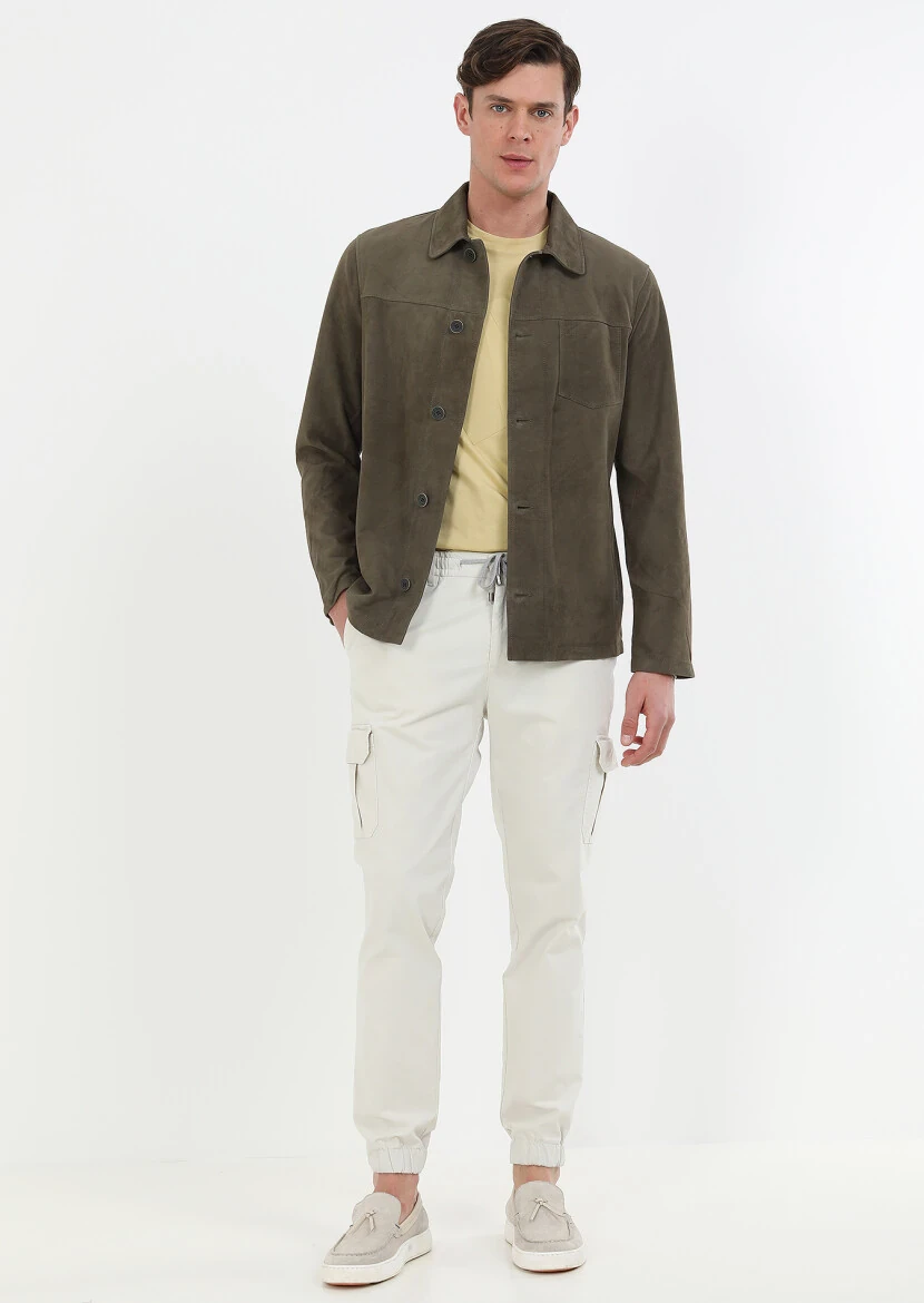 Yellow Printed Crew Neck Cotton Blended T-Shirt - 5